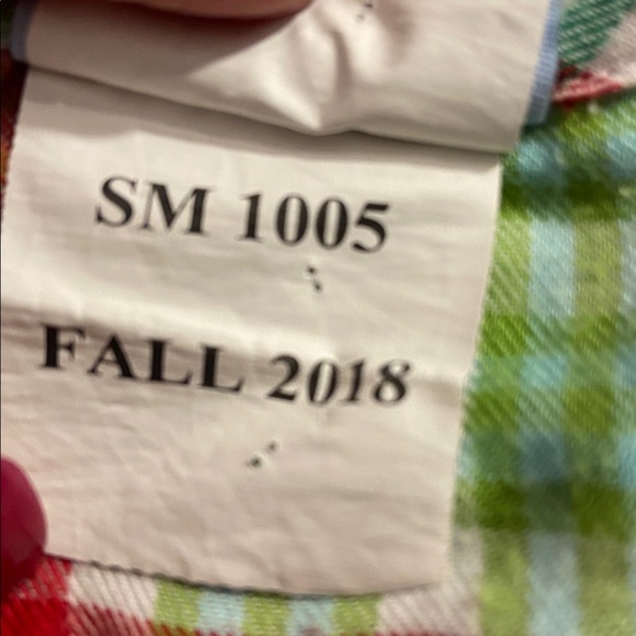 Three Sisters smocked Plaid Kids Pajamas with Ruffle Trim 24 months - Picture 5 of 10